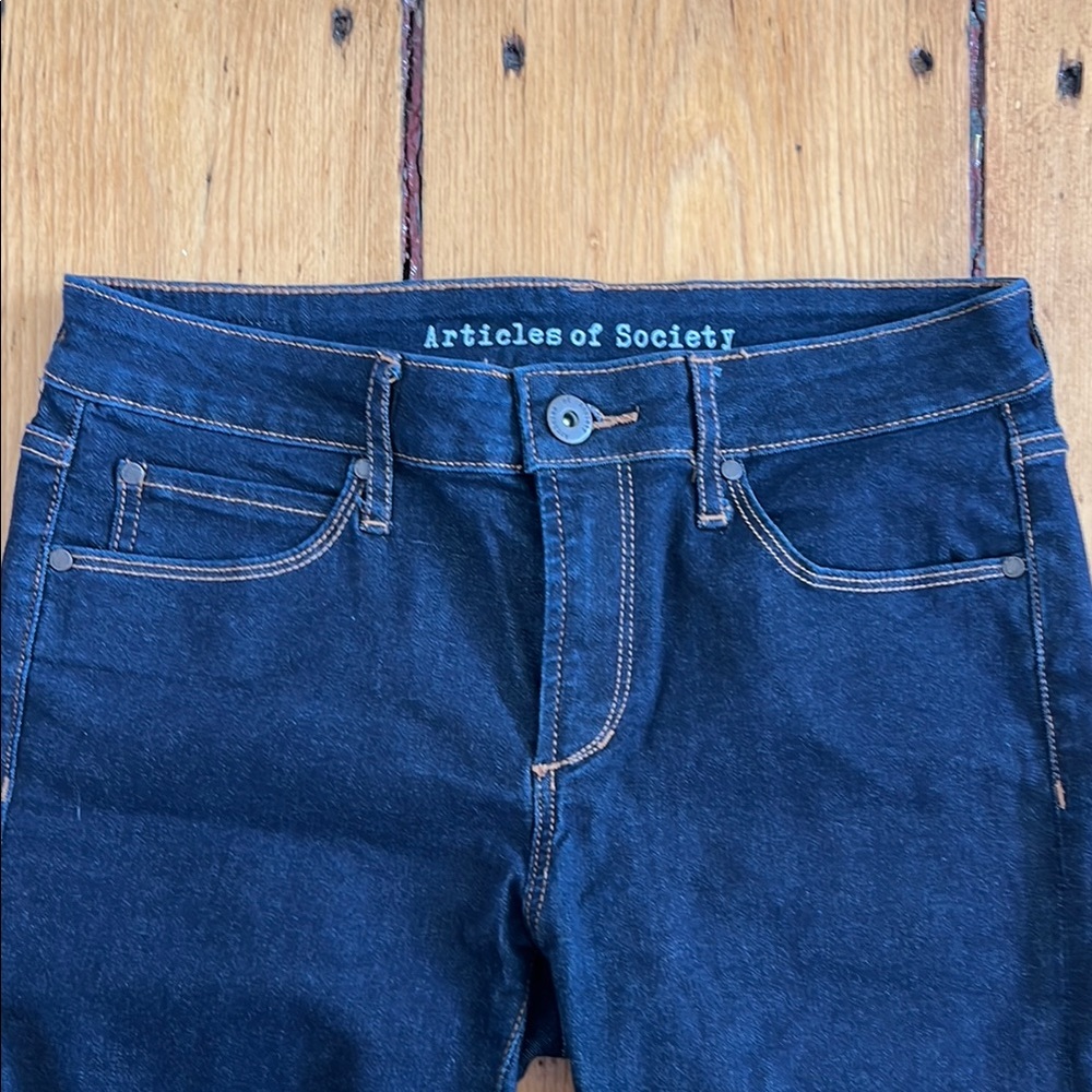 Articles Of Society High Rise Blue Jeans